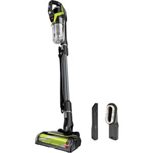 Bissell PowerGlide Slim Corded Vacuum, Powerful Pet Hair Pickup on Carpet & Hard Floors, Lightweight Swivel Steering, 3-in-1 Capabilities with Dusting & Crevice Tool, XL Tank, 3070, Black & Green