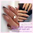 SXVME Gel Nail Tips Almond Medium Nude Press on Nails Medium Pre-Colored Natural Nail Tips,Soft Acrylic Nails with Primer Cover,Fake Nails False Nails 15 Sizes for DIY Nail Art