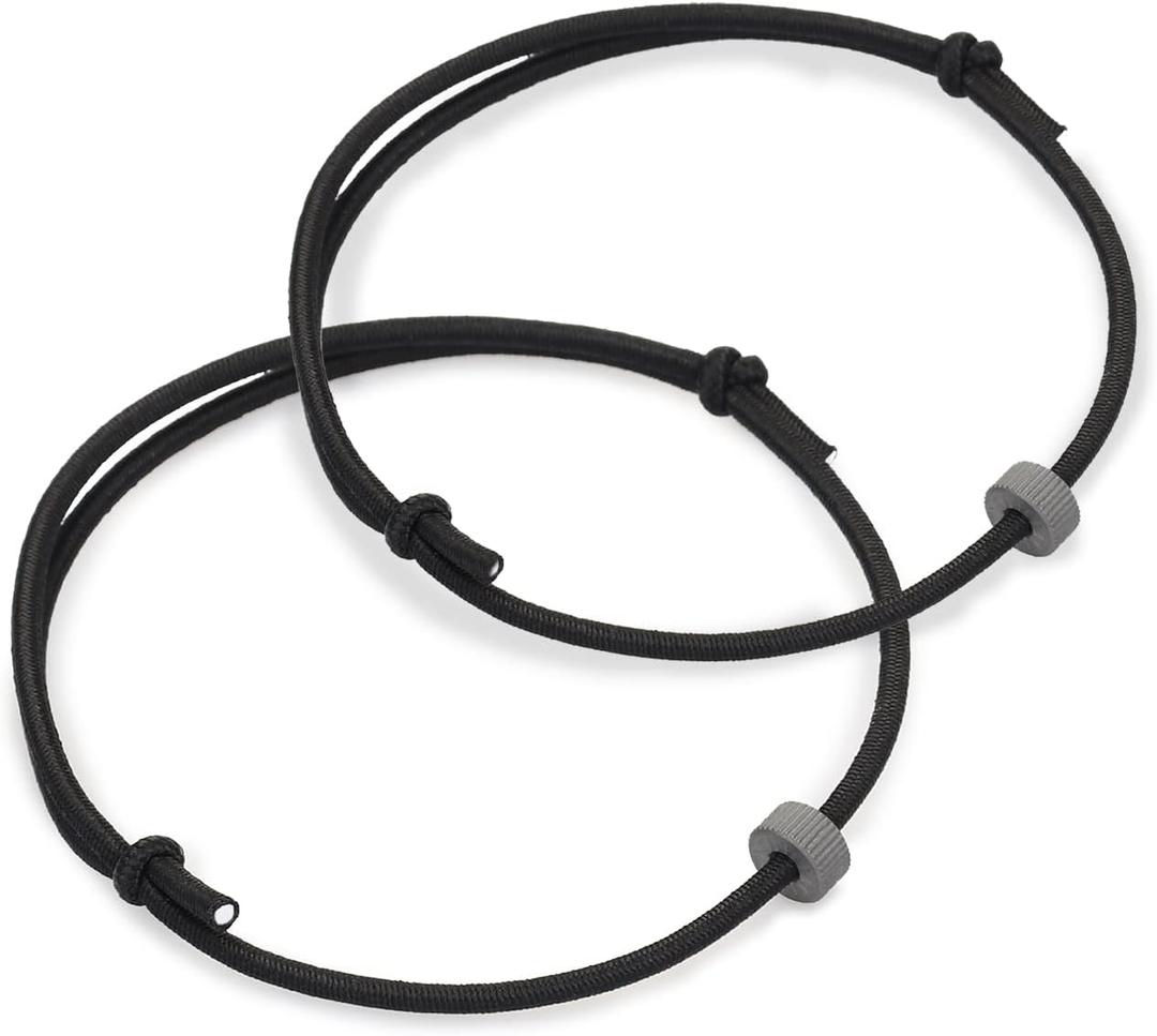 Bracelet Car Window Breaker, Wrist Strap with Tungsten Carbide Bead Vehicle Emergency Self Rescue Tool, Wristbands Breaking Tempered Safety Glass Rapid Escape, 2 Pack