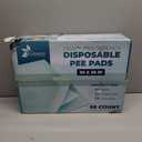 GREEN LIFESTYLE Underpads - Chucks Pads Disposable Adults, for use as Incontinence, Pet, Pee Pads for Dogs, Cats, Bunny, Seniors (Pack of 50 - 36x36)