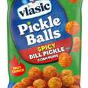 Vlasic Pickle Balls, Spicy Dill Pickle Flavored Corn Puffs, Pickleball Gifts, 2 oz. (Pack of 12) BBD: 05-19-26