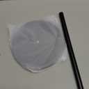 Jesginboo Paper Towel Holder Countertop, Black Kitchen Paper Towels Holder, Paper Roll Holder with Weighted Base