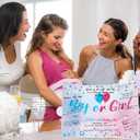 4 x Ideas Gender Reveal Guest Book Easter Gifts Best Gender Reveal Gifts for Parents to Be 2026 Boy or Girl Genders Reveals Gift Ideas Genders Reveals Decorations Party Games Christmas Guestbook