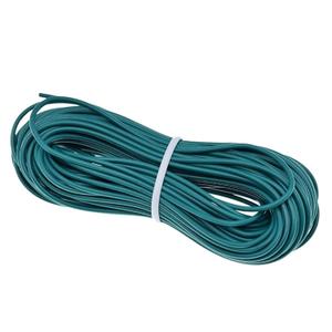 Trunking Solid 10 Meters UL1007 DIY Electrical Wire Cable 300V 24AWG Hook Up Cord Red Black Blue Yellow Connector Loom (Color : Green)