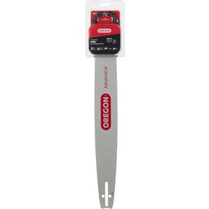 Oregon 584271 Chainsaw Guide Bar & Chain Combo, PowerCut Replacement Bar Length 20" (50cm) with Chain Set, 3/8" Pitch, 0.050" Gauge, 72 Drive Links