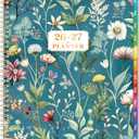 Planner 2026-2027 - Academic Planner 2026-2027, from JULY 2026 to JUNE 2027, 9'' x 11'', Weekly and Monthly Planner, 26-27 Calendar Planner with Colourful Tabs, Premium Thick Paper, Twin-Wire Binding, Back Pocket