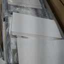 Rolanstar Computer Desk with Power Outlets & LED Light, 47 inch Home Office Desk with Drawers and Storage Shelves, Writing Desk with Monitor Stand, Modern Work Study Desk for Home Office, White