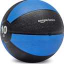Amazon Basics Weighted Medicine Ball for Core Strength, Strength Training, Full-Body Workouts and Balance Exercises