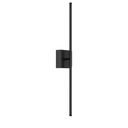 Black Hardwired Wall Sconces, Modern Wall Light, 29.1 Inch Not Dimmable Wall Light Fixtures, 350° Rotate LED Wall Lamp for Bedroom, Living Room, Bathroom, Hallway
