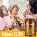 Solar Lanterns Outdoor Waterproof Garden Decor Birthday Gifts for Women Mom Grandma Hanging Lights Metal Decoration Outside for Yard, Patio,Backyard,Porch(Wild Goose)