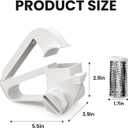 Cheese Grater with Handle, Rotary Cheese Grater,Vegetable, Chocolate, Hard Cheese & Nut Grater,White