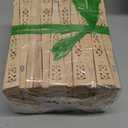 GNIEMCKIN 50 PCS Wooden Hand Fans, 8 Inch Foldable Wedding Hand Fans with Engraving, Perfect for Birthdays, Home Decor, Wedding and Parties