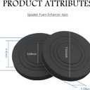 4PCS Speaker Foam Rings Kit,3-Size 6" 6.5" 6.75" Speaker Gasket for Enhanced Bass & Noise Reduction,Self-Adhesive Car Audio Foam Rings Car Accessories for Most Vehicles