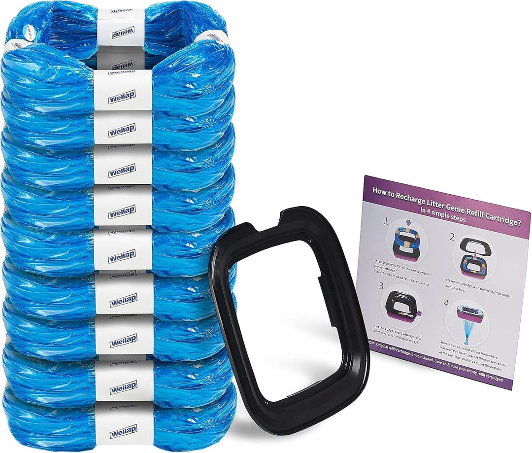 Litter Refills Compatible with Your Litter Refill Cartridge. (9 Pack)
