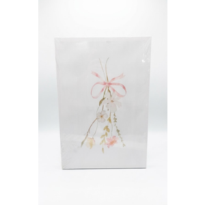 3 Piece Wall Art Hand-Painted Framed Flower Painting On Canvas Gallery Wrapped Modern Floral Artwork for Living Room Bedroom