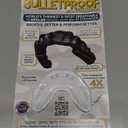 Bulletproof: World's Thinnest Most Breathable Mouthguard is 3X Stronger! Wrestling, Football Basketball, MMA Hockey, Rugby BJJ Lacrosse, Boxing Men Sports, Mouth Guard Grinding Teeth, Adult Youth Braces (Clean White)