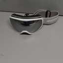 Ski Helmet and Goggles Set, Snowboard Helmet Goggles for Men Women & Youth, Shockproof Snow Helmet Anti Fog OTG Snow Goggles for Skiing Snowboarding (Medium, Black)