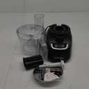 BLACK+DECKER FP1600B 8-Cup Food Processor with Stainless Steel Blade, Black