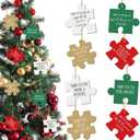Hungdao Coworker Puzzle Pieces Employee Christmas Ornament Acrylic Puzzle Christmas Ornament Employee Appreciation Gift Volunteer Appreciation Gift for Staff Coworker 4 Style (24)