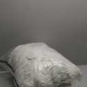 Goose Feather Down Fiber Comforter Queen Size - 100% Organic Cotton Shell All Season Duvet Insert, Medium Warmth Hotel Luxury Bedding Comforter(90x90 Inch, White) (Year-round)