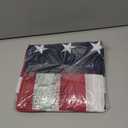 American Flag 3x5 FT Long Lasting 420D Heavy Duty US Flags for High Wind TearProof Polyester USA Flag with Embroidered Stars, Sewn Stripes, Brass Grommets