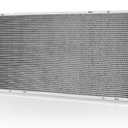 DWVO Radiator Compatible with Chevy GMC Suburban Yukon Tahoe Pickup Escalade C1500 C2500 C3500 K1500 K2500 K3500 5.0L 5.7L V8 A/T with Transmission & Engine Oil Cooler CU1693