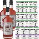 Dhōs Handcrafted Non-Alcoholic Bittersweet 750 ML Bottles w Pack Owen’s Mixers Transfusion Mix 8.2 OZ Cans - Keto-Friendly, Zero Sugar, Zero Calories, Zero Proof - Perfect for Mocktails - Made in USA