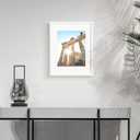 Wiscet Picture Frame Set of 9, 11x14 with Mat or 8x10, White, Classic Design, Engineered Wood, Wall Mount or Tabletop