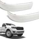1Pair Upgraded Roof Molding Compatible with for Ford Ranger 1998-2011 Roof Molding Left Driver & Right Passenger Set 2PCS (White)