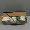 6 Bundles White Artificial Geranium Flowers for Outdoors Spring Decor Geraniums Silk Flowers UV Resistant Lifelike Faux Flowers for Spring Indoor Outdoor Garden Patio Porch Balcony Home Decoration