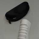 NoCry Storage Case for Safety Glasses with Felt Lining, Reinforced Zipper and Handy Belt Clip