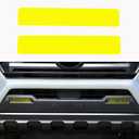 Daeiclru Car Front Fog Light Film Compatible with Toyota Tacoma 2024 2025, Front Fog Light Overlay Vinyl Decal Tint Film Sticker Fog Light Yellow Transparent Film Accessories