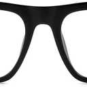 Gleyemor Blue Light Glasses for Men Women Trendy Square Frame Blue Light Blocking Lens Computer Glasses