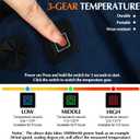 Thyle Heated Seat Cushion for Bleachers Stadium Foldable