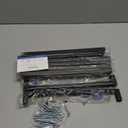 Ravinte Black Cabinet Pulls 5 Inch Square Kitchen Cabinet Handles Modern Hardware for Kitchen Cabinets Cupboard with Drill Mounting Template 8 Pack