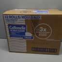 Cottonelle Ultra Clean Toilet Paper, 32 Family Mega Rolls=176 Regular Rolls