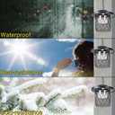 HULPPRE 3000lm Solar Shed Light,Daytime or Night,Classic Metal Solar Lights Indoor&Outdoor with E27 Bulb,Cool or Warm White,5 Modes Barn,Chicken Coop Light,Pendant Lamp for Patio,Garden,Yard,Gazebo