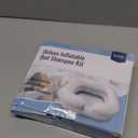 DMI Portable Inflatable Shampoo Bowl for Bedside and in Bed Hair Washing, Hair Cuts and Hair Coloring for The Elderly, Disabled, Bedridden and Handicapped, White