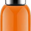 Mifoci 1 Pcs 10oz Mini Water Bottles Stainless Steel Slim Insulated Thermal for Hot Cold Drink Small Vacuum Portable Orange Water Bottle for Women Gifts Travel Camping Hiking