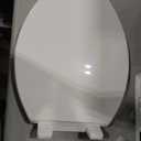 KOHLER K-4774-0 Brevia Elongated White Toilet Seat with Quick-Release Hinges And Quick-Attach Hardware For Easy Clean, White