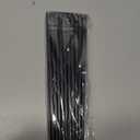 HIWARE 10 Pairs Fiberglass Chopsticks - Reusable Chopsticks Dishwasher Safe, 9 1/2 Inches - Black