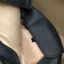 Aierxuan Front Car Seat Covers Custom Fit 2009-2026 Ford F150, 2017-2026 F250 F350 F450 Super Duty Crew Cab Regular Cab Super Cab, Automotive Vehicle Cushion with Waterproof Leather (Black)