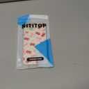 NITITOP Compatible with iPhone 11 Case Cute Cherry Bow Ribbon Design for Women Girls Soft TPU Fit Slim Stylish Full Camera Protection Phone Cover - White