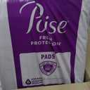 Poise Incontinence & Postpartum Pads for Bladder Leaks, 6 Drop Ultimate Absorbency, Regular Length, 112 Count