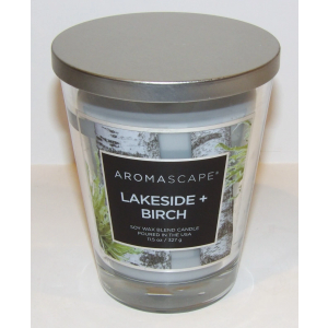 AROMASCAPE Lakeside Birch 11.5oz Candle