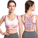 Back Brace Posture Corrector for Women - Adjustable Upper Posture Support Bras for Neck Shoulder Back Straightener - Comfortable Posture Corrector Invisilite Hunchback Slouching Under Clothes (Small)