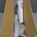 Safety RV Steps, Yagud Height Adjustable Folding Platform Step with 17" X 12" Anti-Slip Surface, Rubber Feet, Handle, Reflective Strips, and T Level, Aluminum RV Step Stool Supports Up to 1000lbs