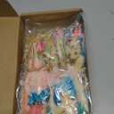 Layhit 12 Pack Boho Dried Flower Bouquet Mini Wedding Handmade Dry Flowers Decor for Vase Crafts DIY Photo Boutonniere for Men Floral Plant for Bridesmaid Gift Birthday Decor(Lively)