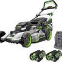 EGO Power+ Electric Lawn Mower, Self-Propelled Cordless with Select Cut and Touch Drive, Includes (2) 56V 4.0Ah Batteries and Rapid Charger  LM2132SP-2