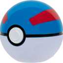 Pokmon PKW3135 Clip 'n'Go Pok Balls Alola Vulpix & Super Ball, Official Pokball with 5 cm Figure
